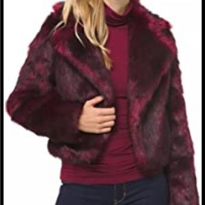 Michael Kors Frosted Faux-Fur Jacket